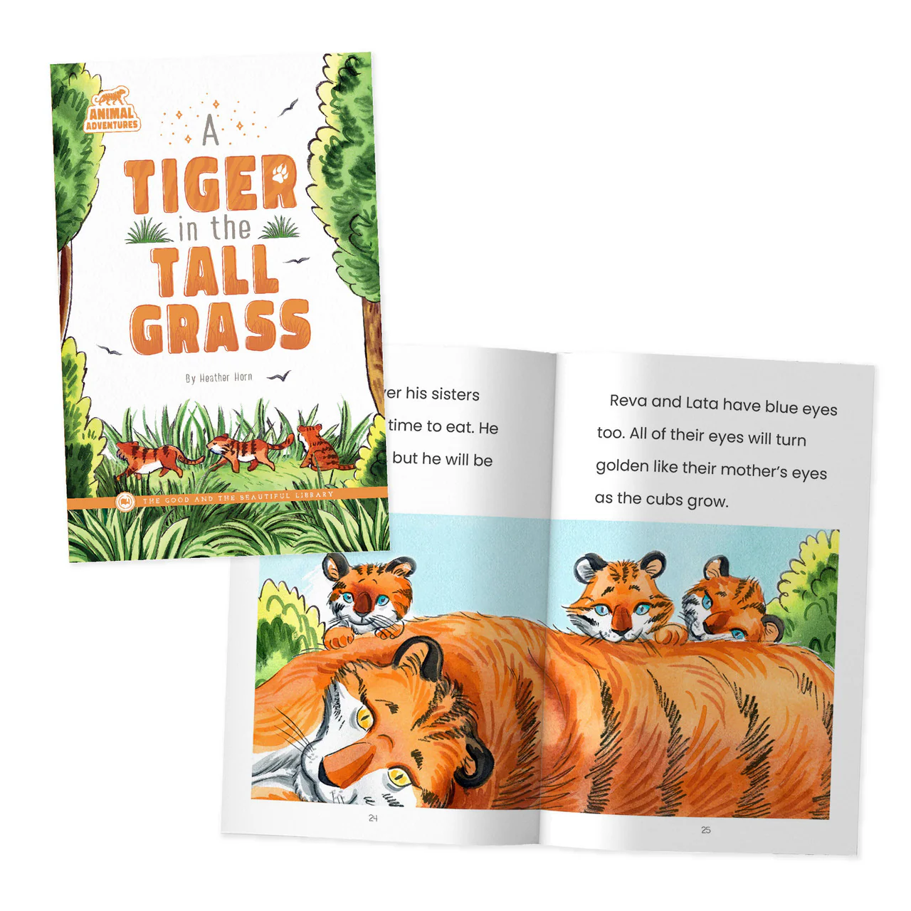 A Tiger in the Tall Grass - Image 2