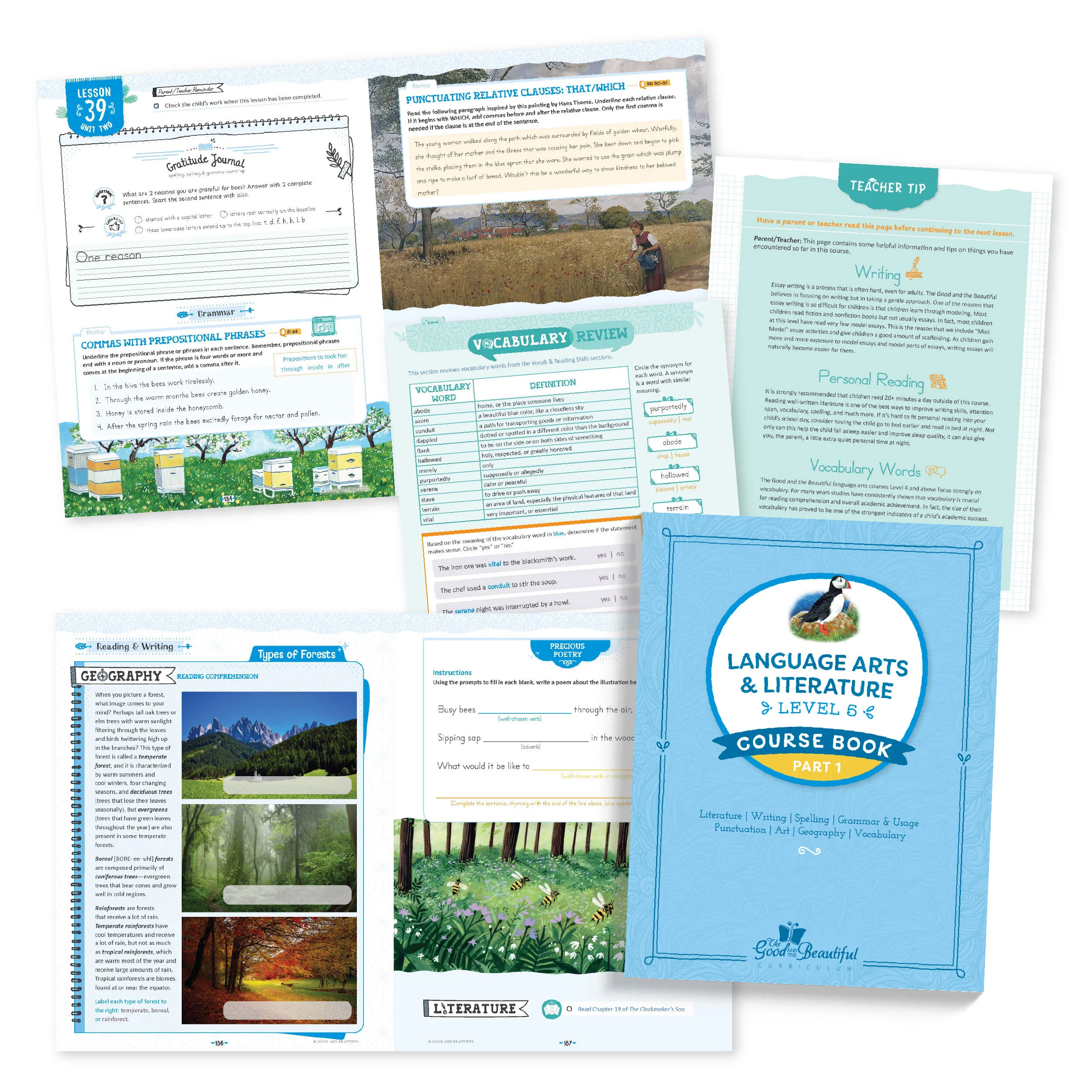 Course Book Part 1: Level 5 Language Arts - Image 3