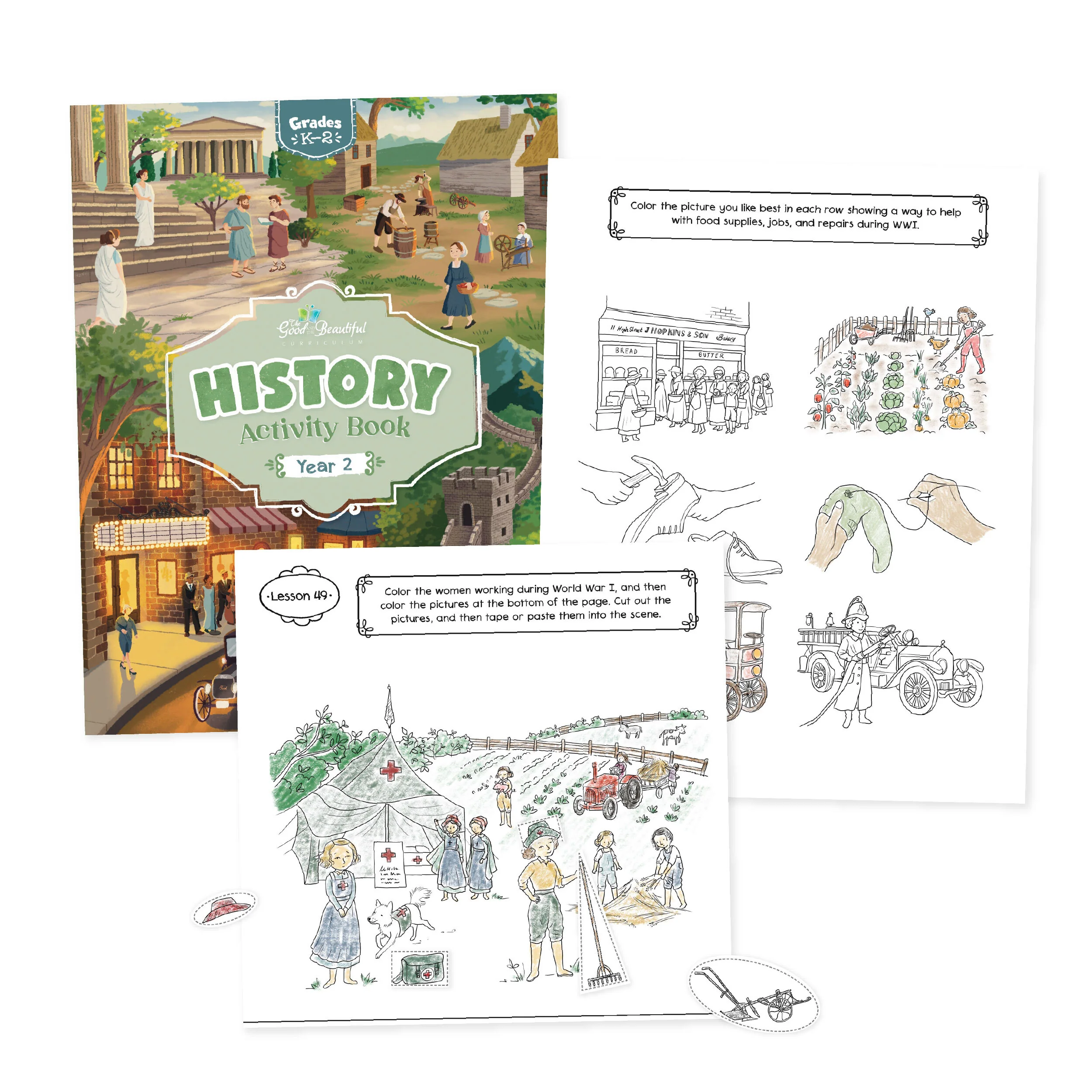 History Activity Book: Year 2 - Image 8