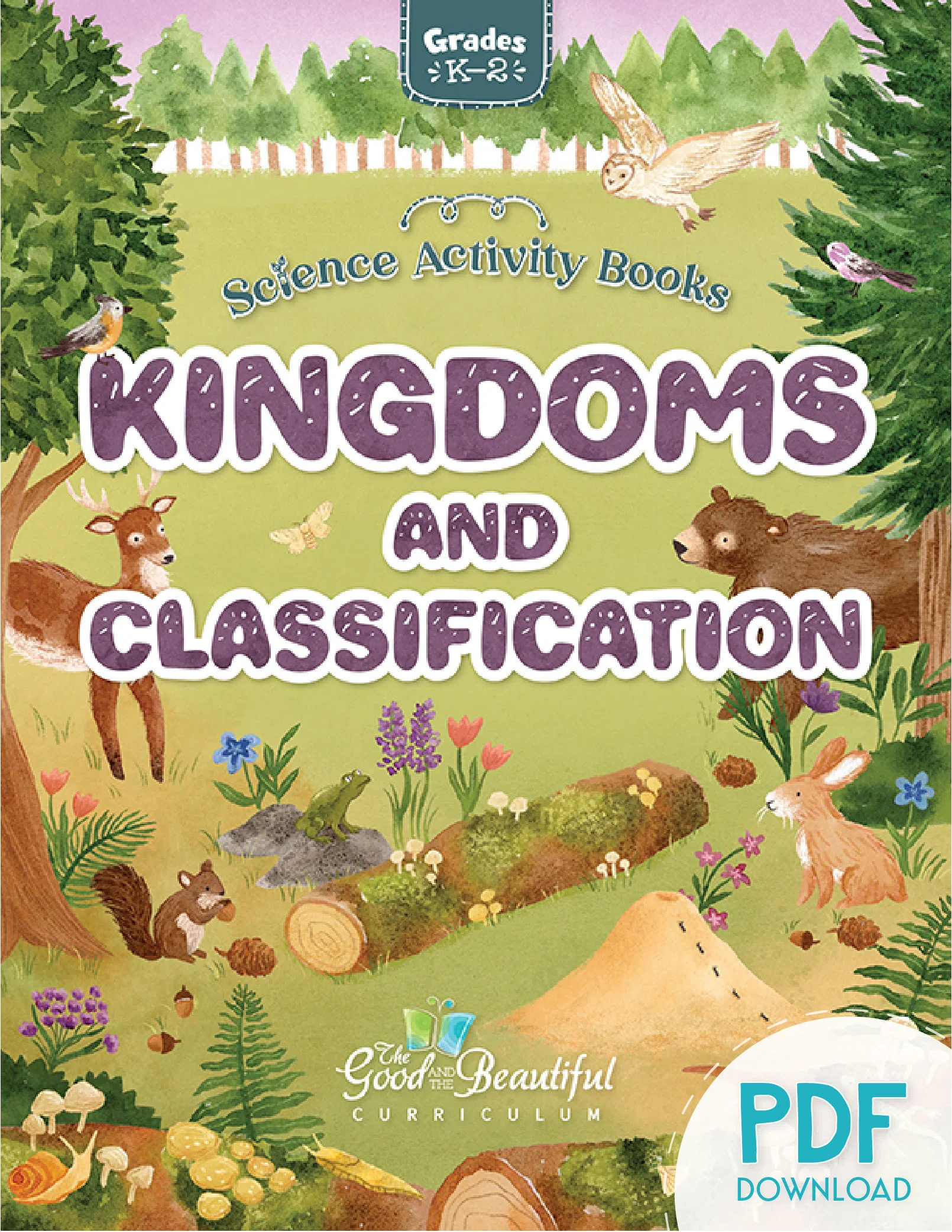 Kingdoms and Classification (PDF): Science Activity Book