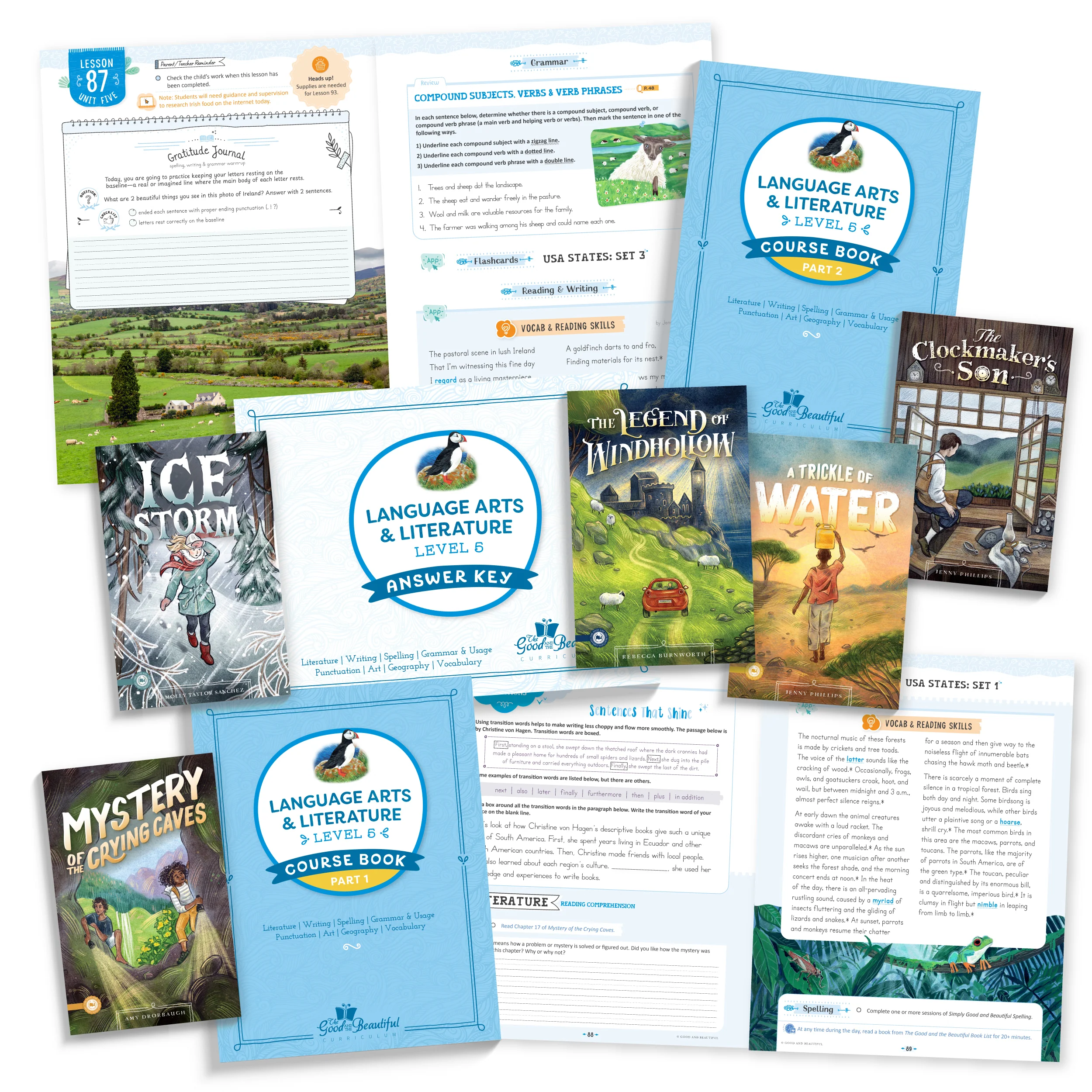 Level 5 Language Arts Course Set
