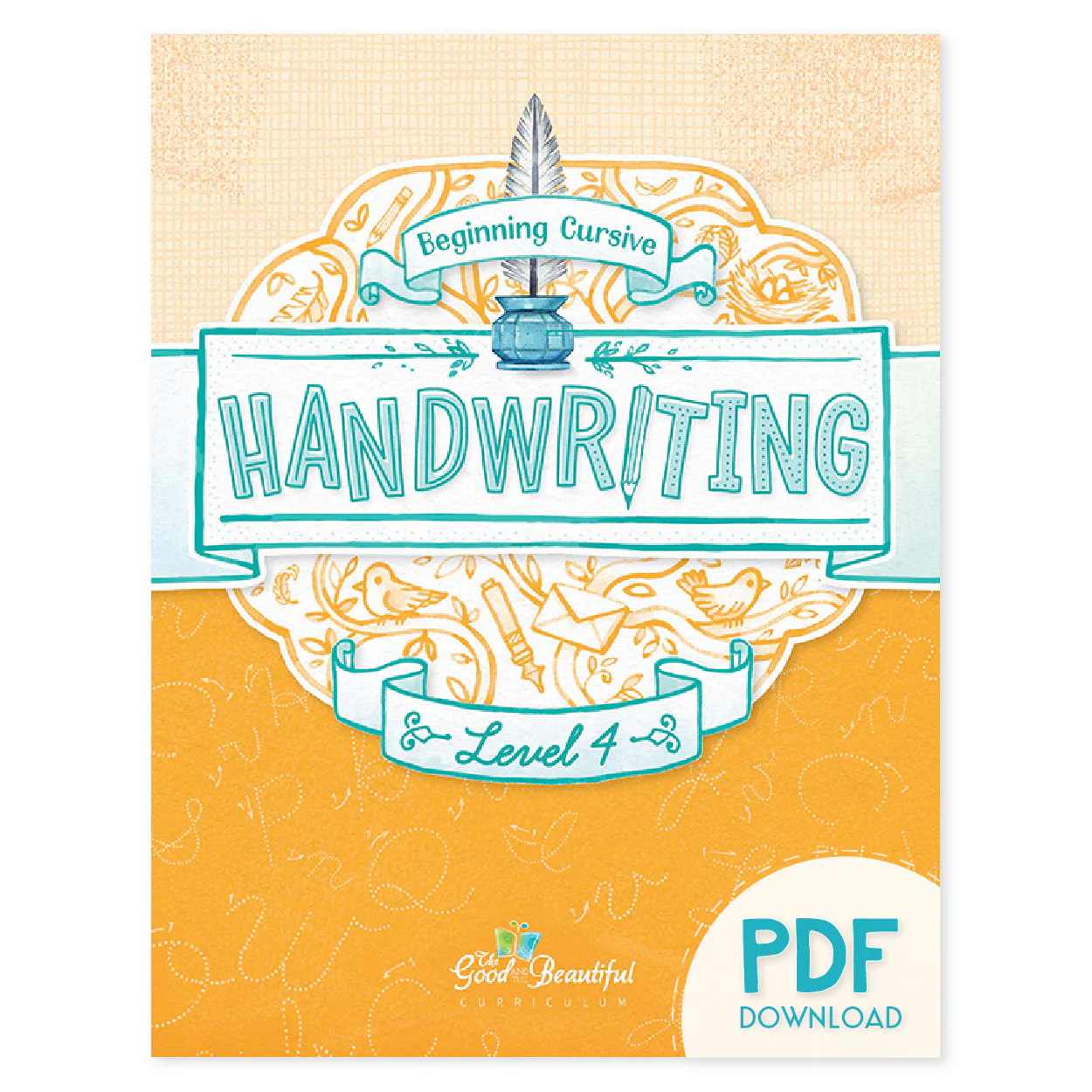 Handwriting Workbook (PDF): Level 4