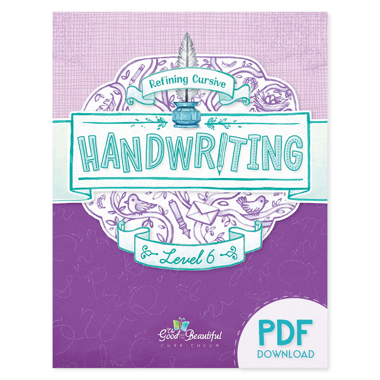 Handwriting Workbook (PDF): Level 6