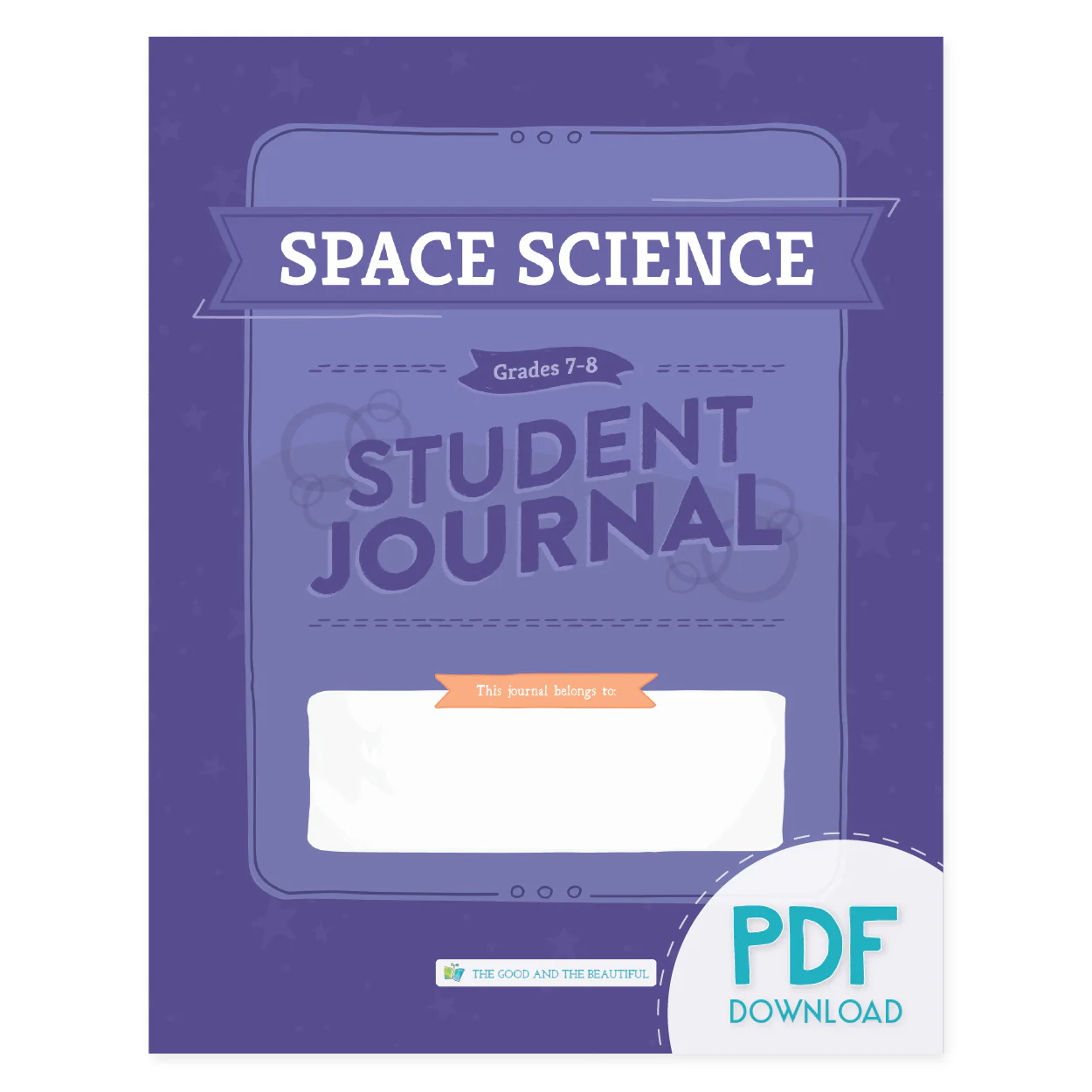 Space Science: Student Journal Grades 7-8 (PDF)